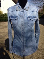 Spijkerblouse